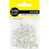 12mm Iridescent Flower Buttons
